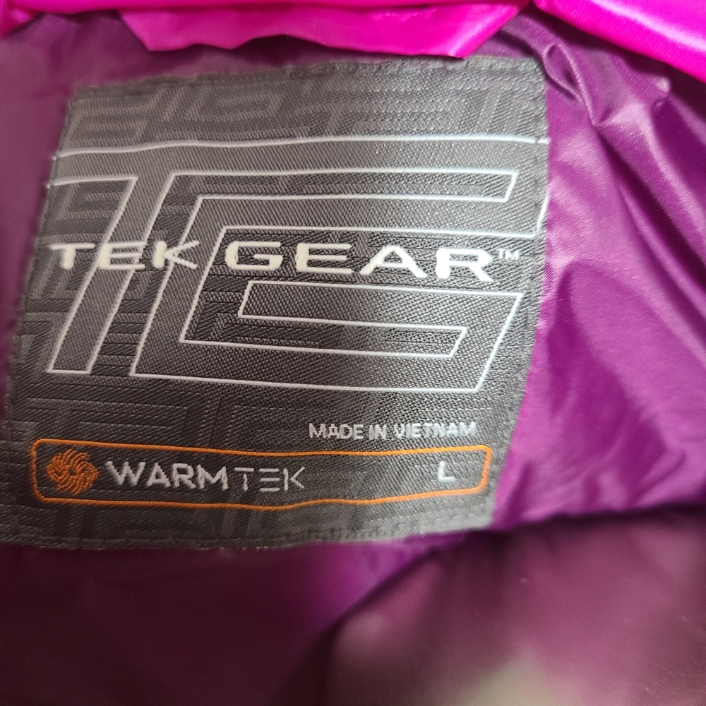 Tek Gear magenta Warm Warmtek jacket - Picture 4 of 7